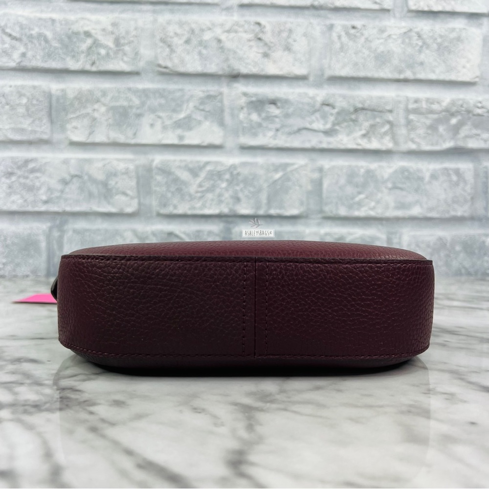 Kate Spade Leila North South Crossbody In Cherrywood - Picture 6 of 10